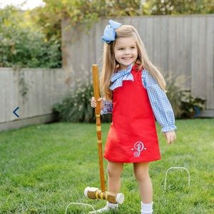 Beaufort Bonnet Juliet Jumper in Richmond Red. Size 3t
